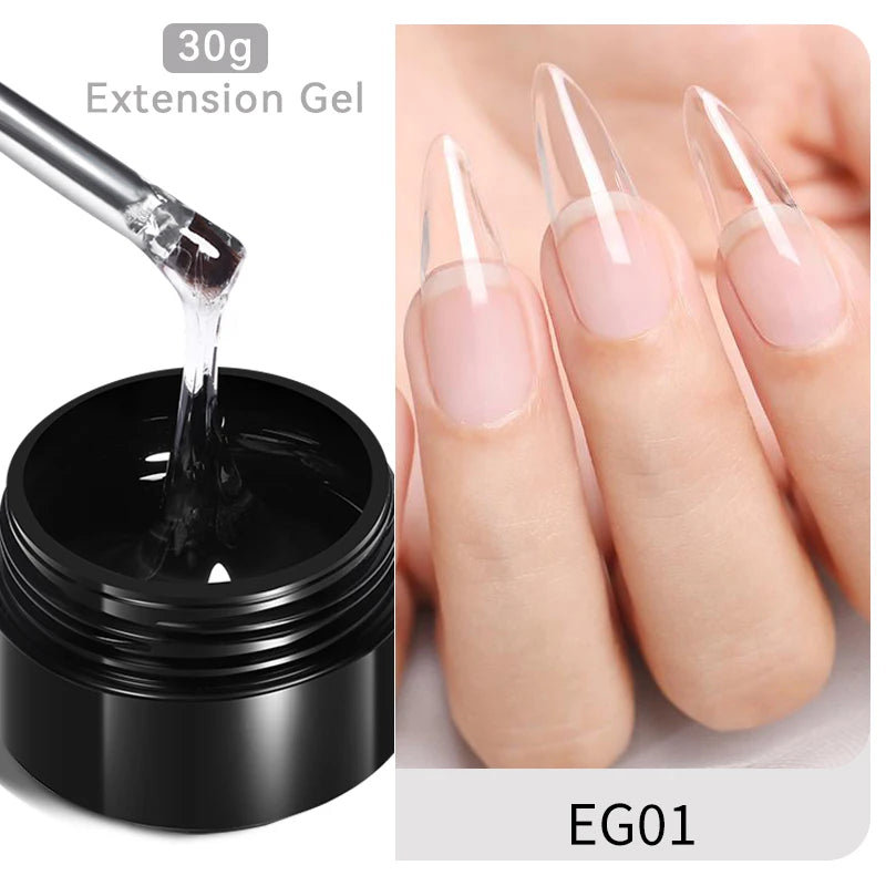 Born Pretty 30ml Milky White Nail Extension Gel - Smarsty