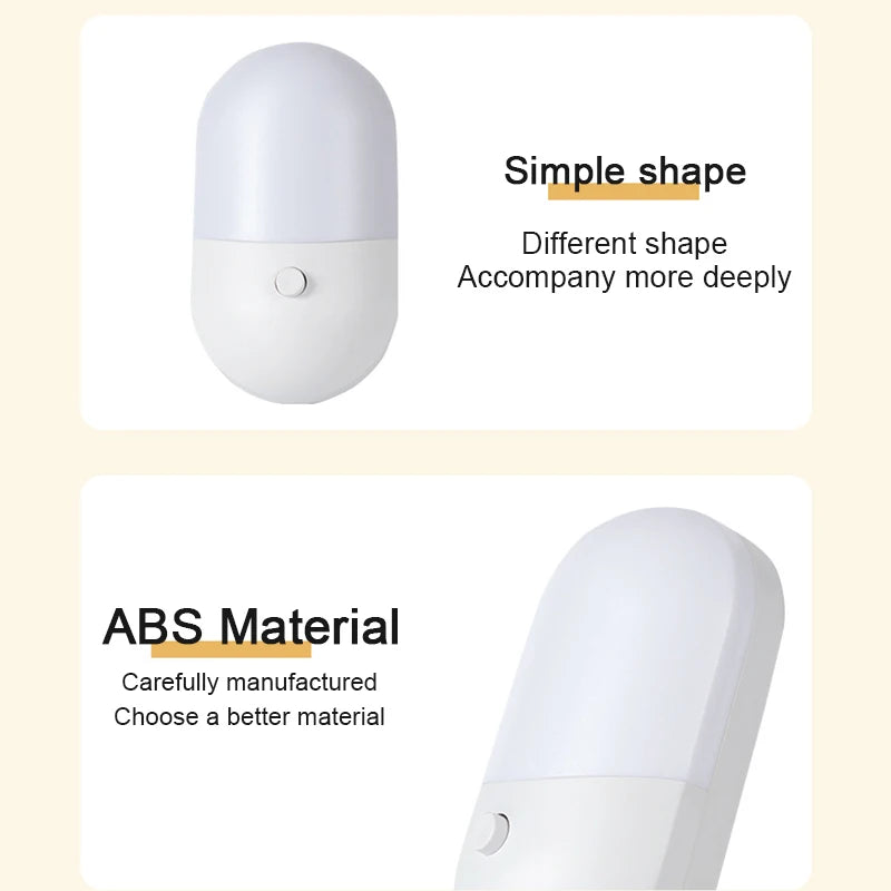 LED Bedside Lamp Mini Night Light for Kids - Smarsty