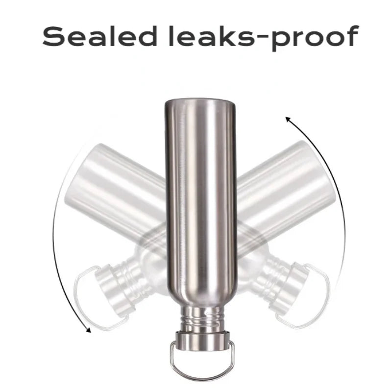 Stainless Steel Water Bottle Large Capacity Vacuum Flask - Smarsty