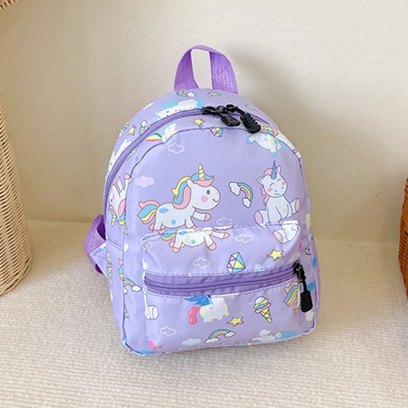 Kids Cartoon Dinosaur Backpack Waterproof Unicorn Bag - Smarsty