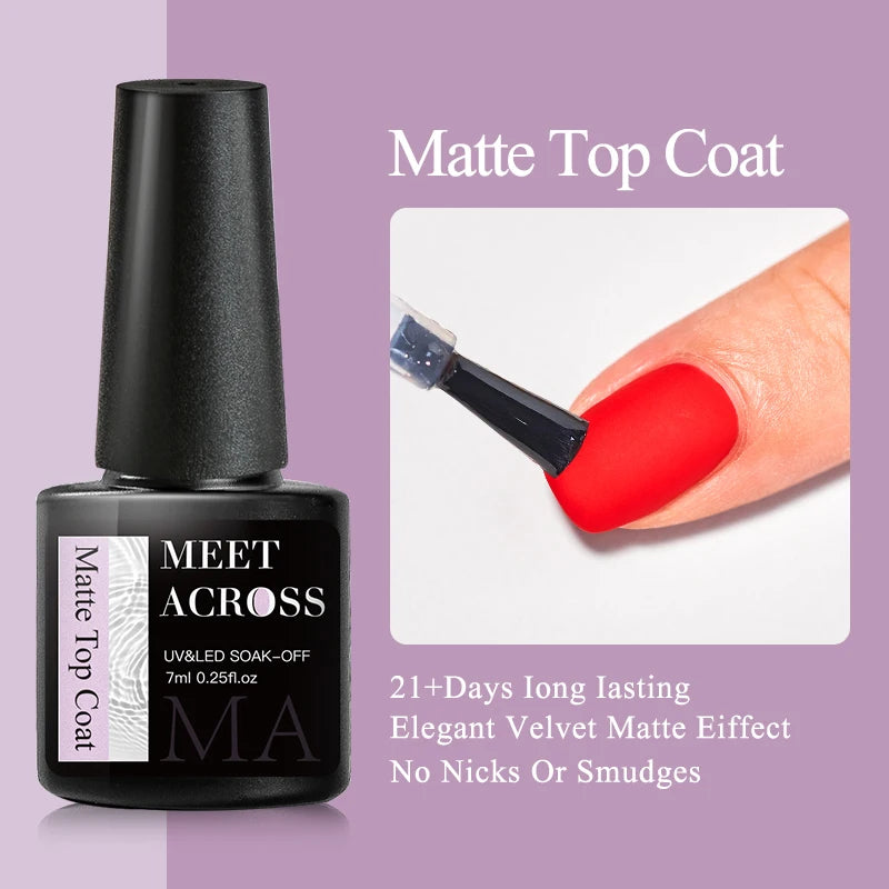 Meet Across UV Base Top Coat Gel Polish for Durable Manicures - Smarsty