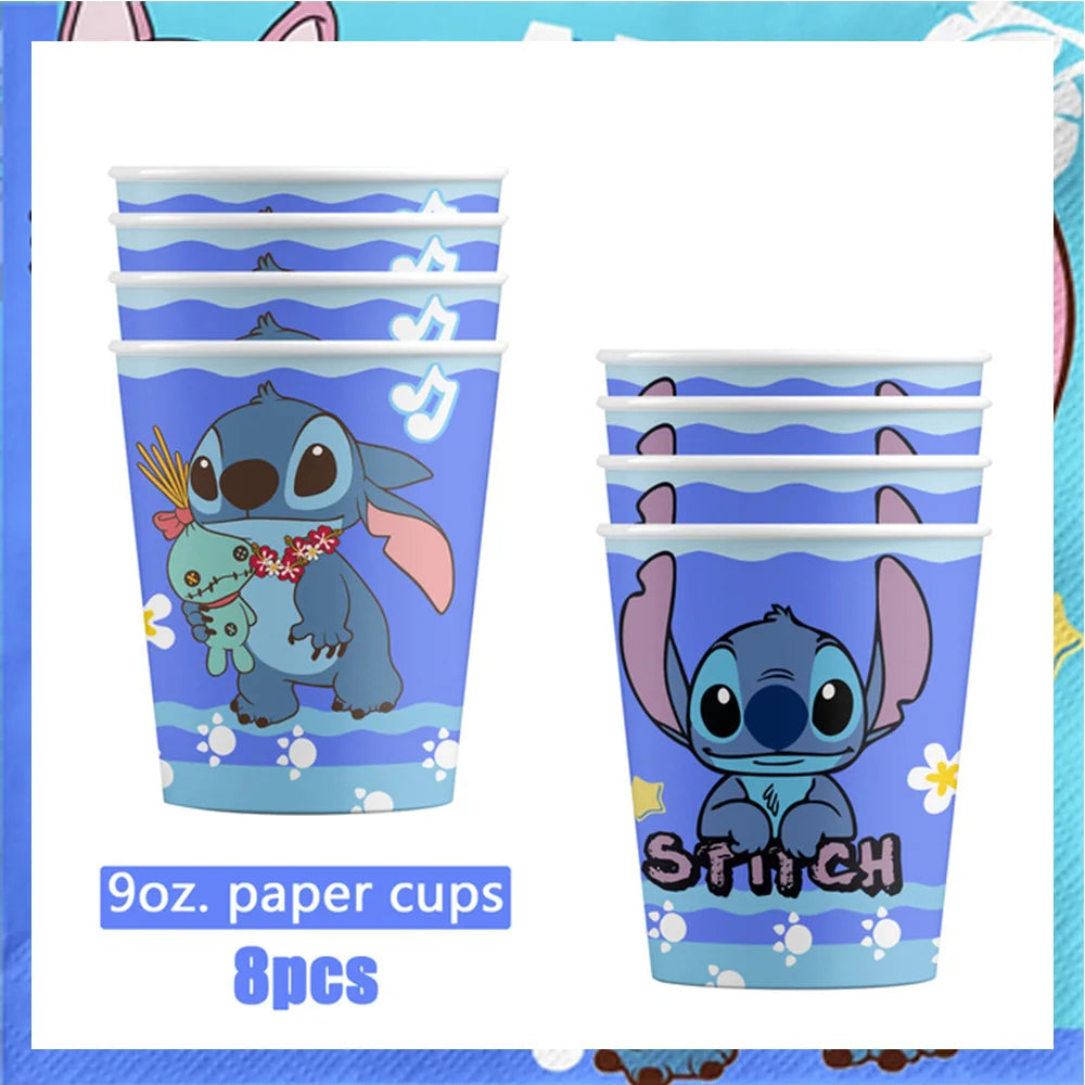Disney Lilo and Stitch Birthday Party Supplies Set - Smarsty