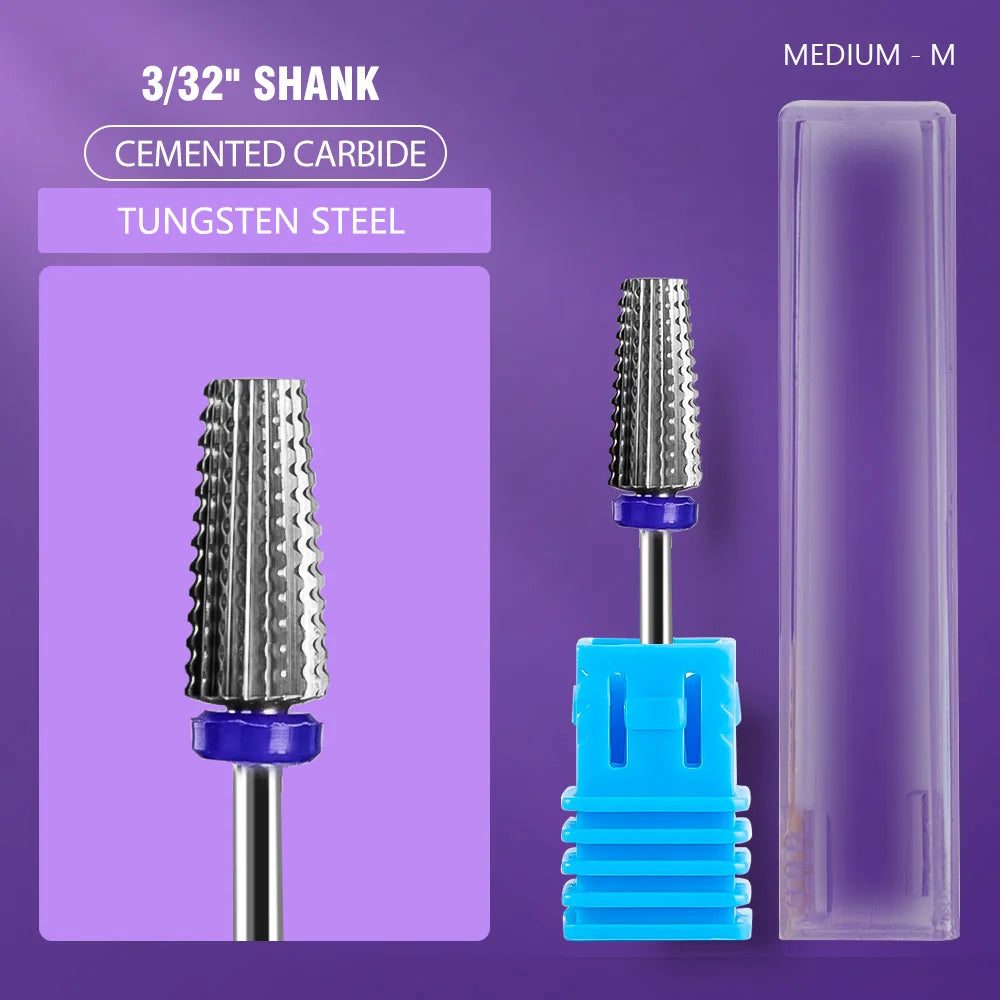 Electric Nail Drill Bit Stainless Steel for Manicure - Smarsty