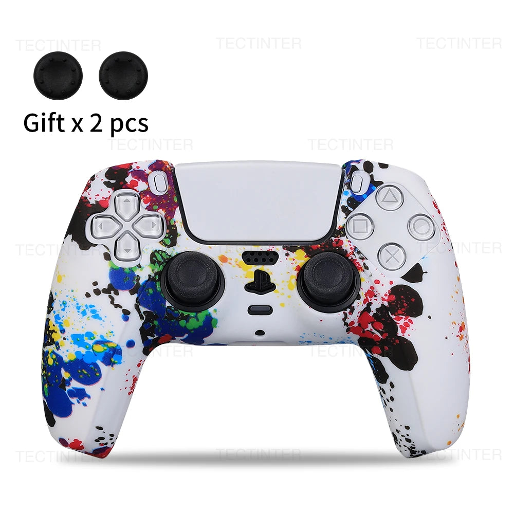 Silicone Protective Cover for PS5 Controller Anti-Slip Grip - Smarsty