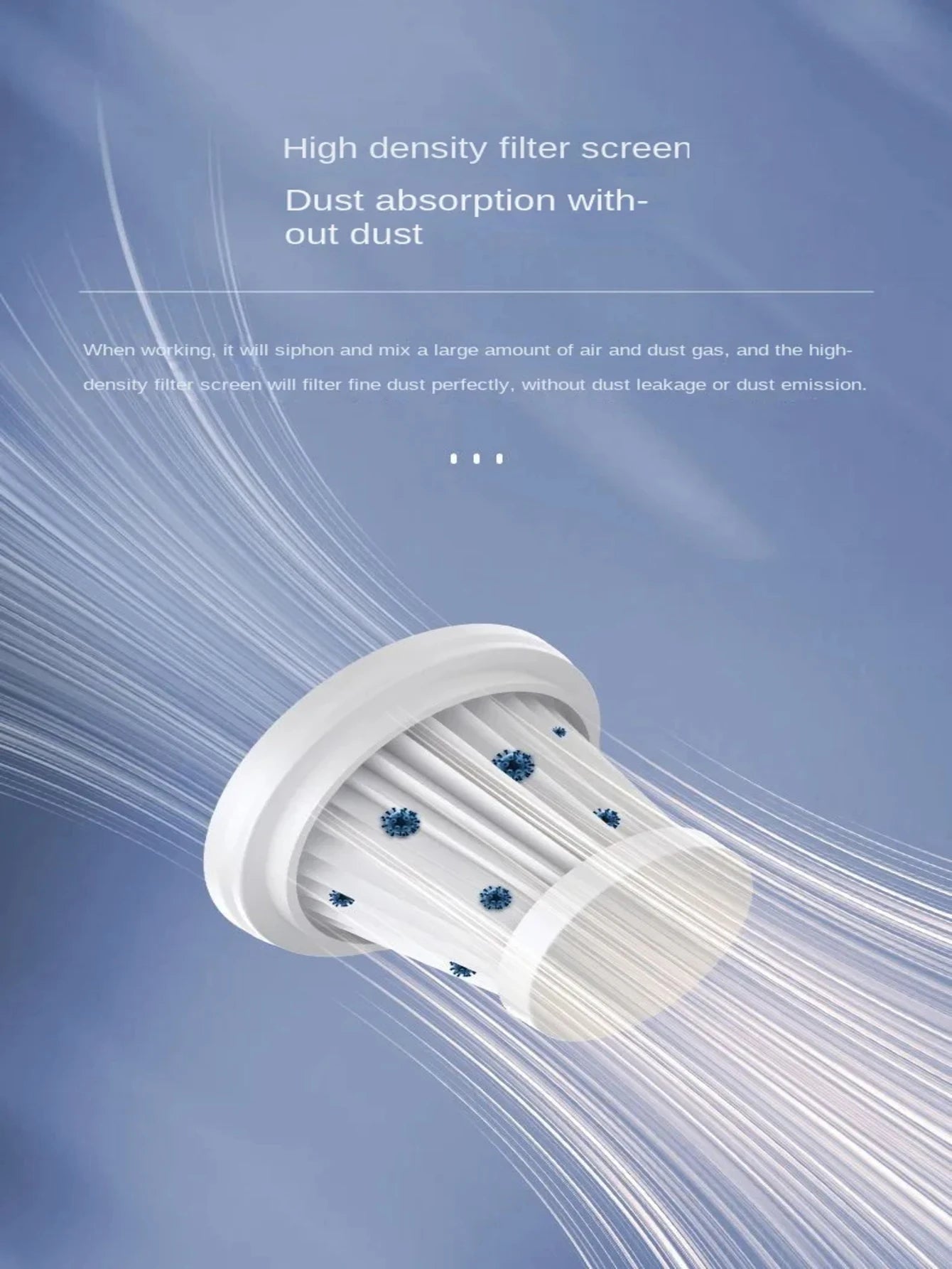 Wireless Keyboard Vacuum Cleaner With Powerful Suction