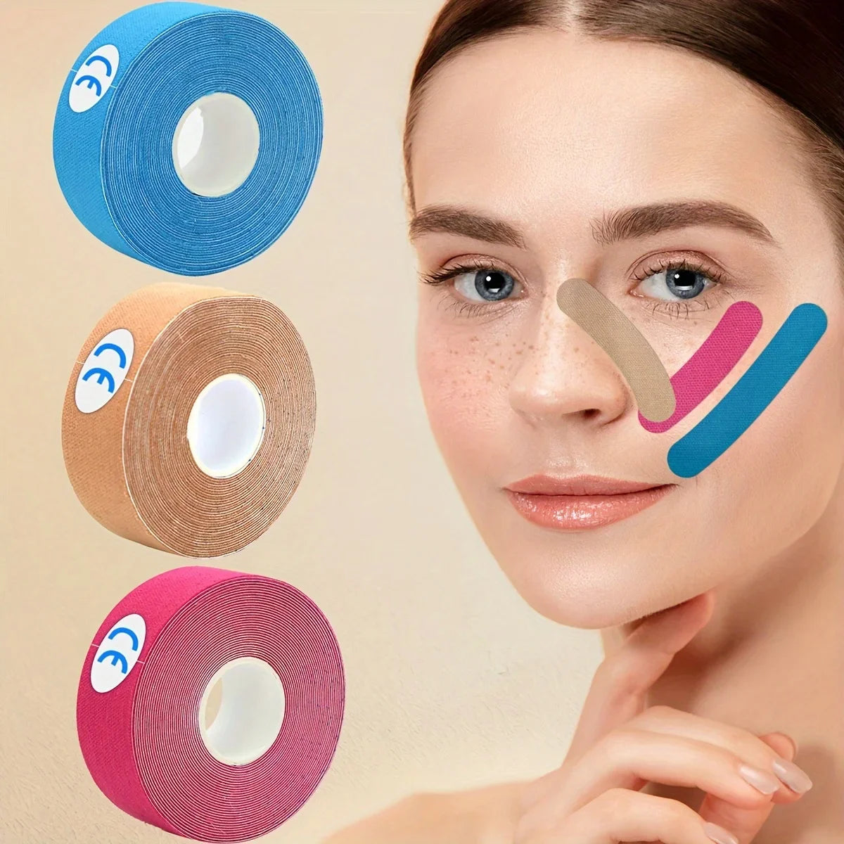 Wholesale Elastic Face Lift Tape for Defined Jawline - Smarsty