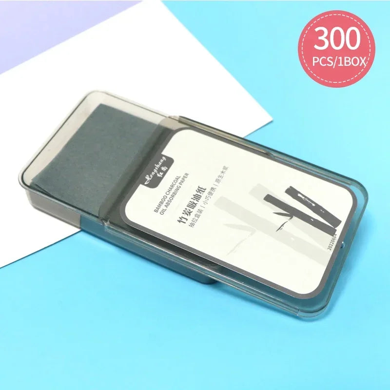 300 Pcs Oil Control Face Blotting Sheets for Clear Skin - Smarsty