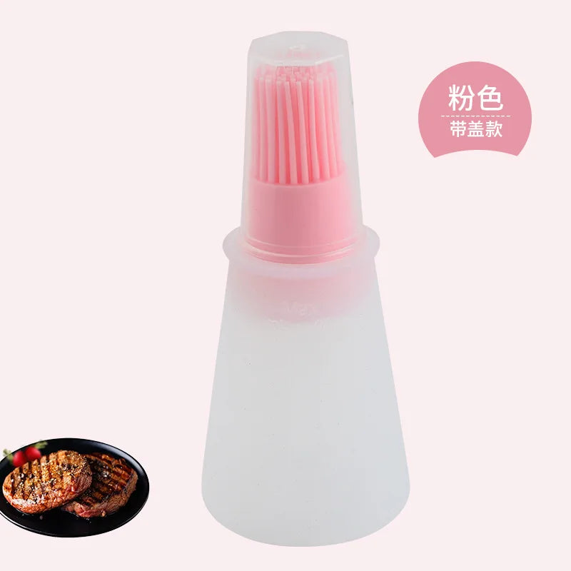 Silicone Oil Dispenser Brush for High Temperature Cooking - Smarsty