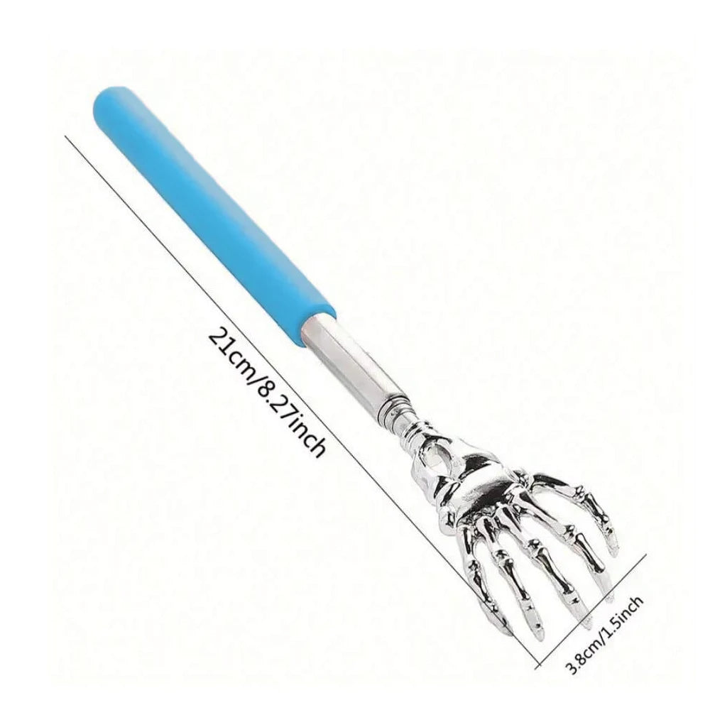 Portable Extendable Back Scratcher Stainless Steel Telescoping Back Scratcher for Both Human and Pets Extendable Back Massager - Smarsty