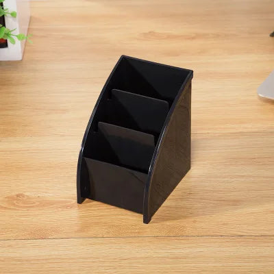 1PC Remote Control Storage Holder Desktop Case Box Organiser Mobile Phone Stand Home Decor by Smarsty
