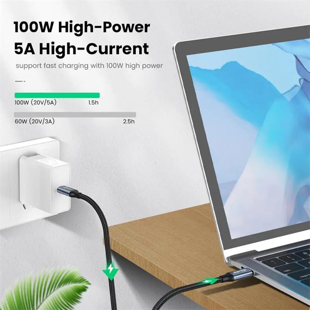 100W Fast Charging USB Type C Extension Cable - Smarsty