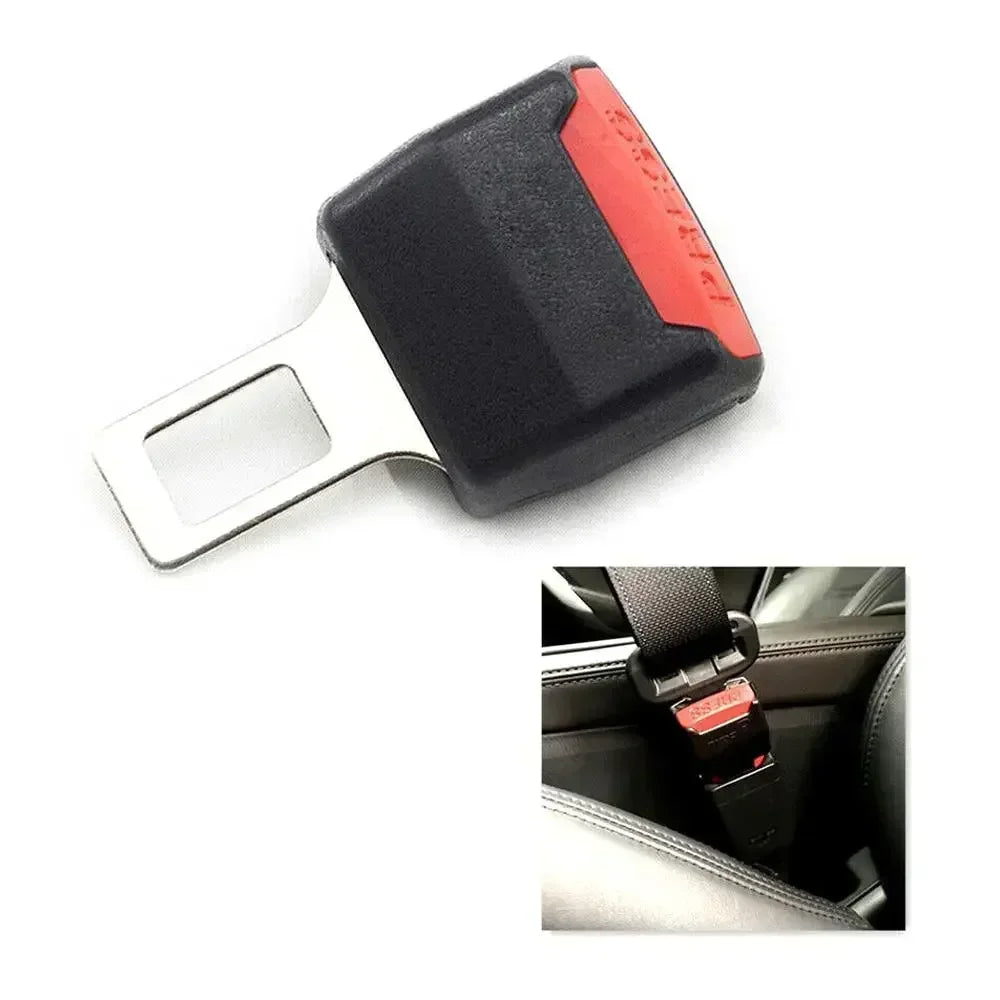 2PC Car Seat Belt Clip Extender Safety Seatbelt Lock Buckle Plug Thick Insert Socket Extender Safety Buckle Seat Belt Accessorie - Smarsty
