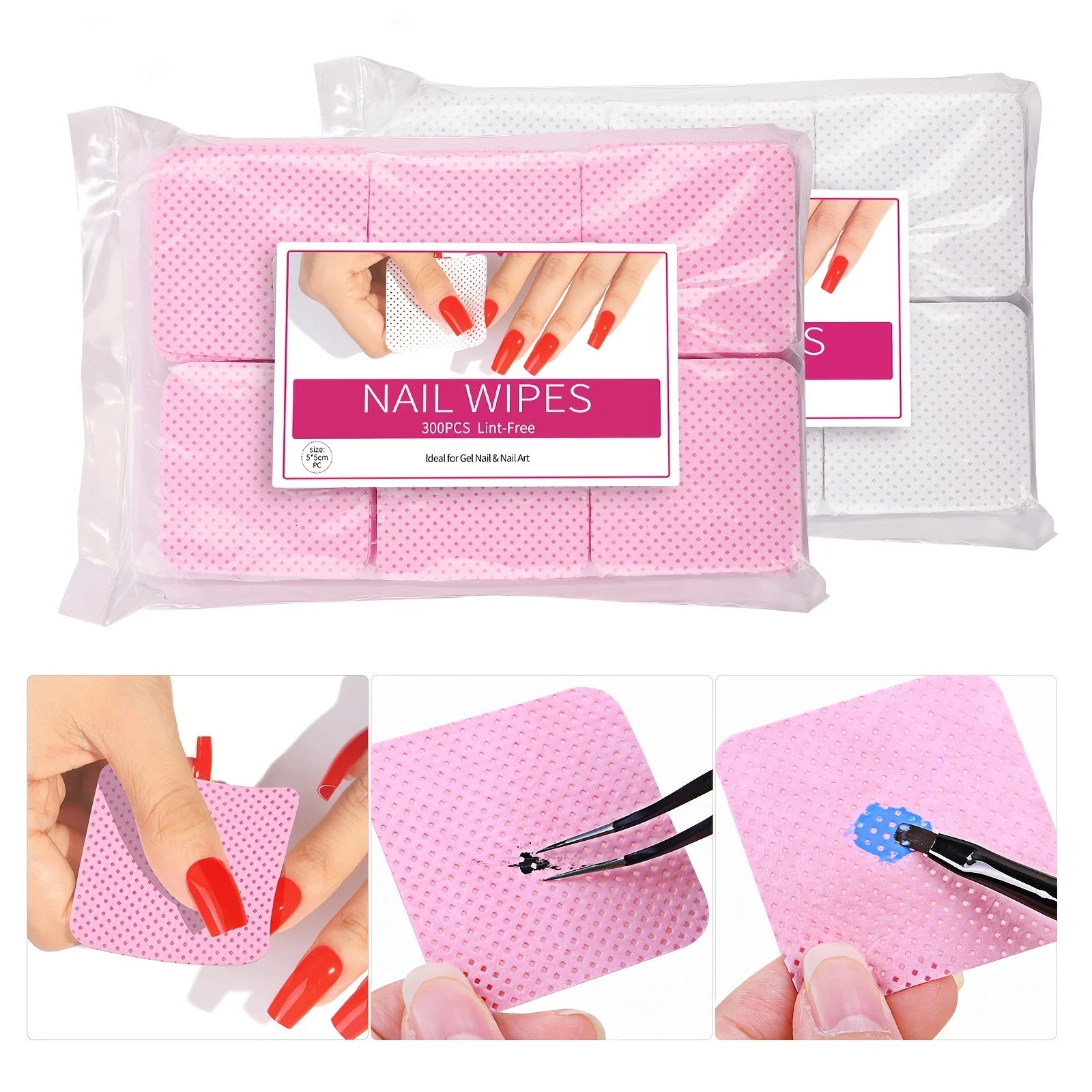Nail Polish Remover Wipes for Quick and Easy Cleaning - Smarsty