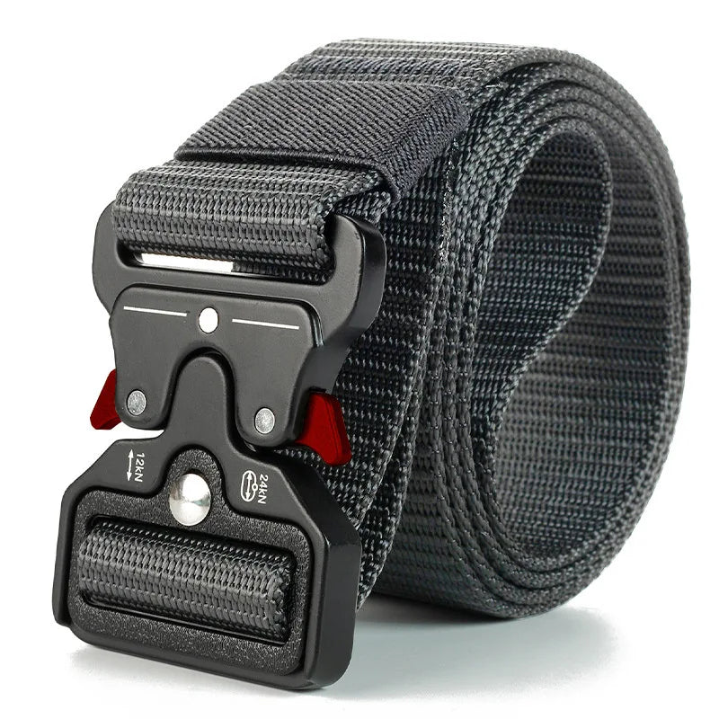 Tactical Canvas Belt Mens Military Outdoor Waistband - Smarsty