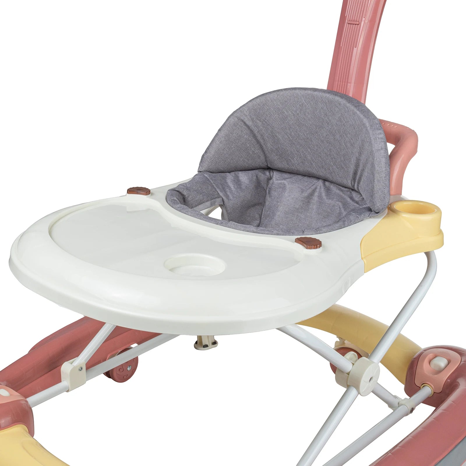 Baby Walkers With Universal Wheel Anti-Roll Anti O-Leg Walker Handcart Learning Start Walker Foldable Multifunction