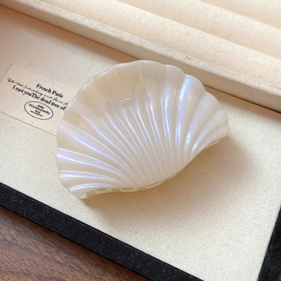 Acrylic Shark Claw Hair Clip Shell Beach Accessories - Smarsty
