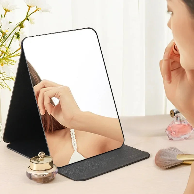 Portable Folding Makeup Mirror with Creative Design - Smarsty