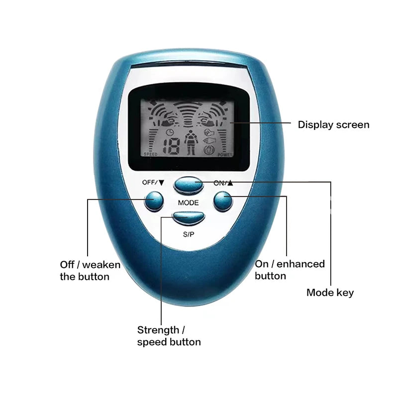 Digital TENS Massager Machine for Pain Relief - Smarsty