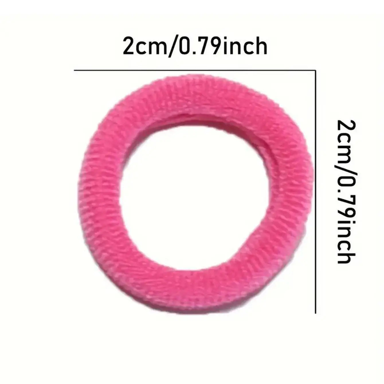 Girls Elastic Hair Bands Soft Gentle No Damage Kids Ties - Smarsty