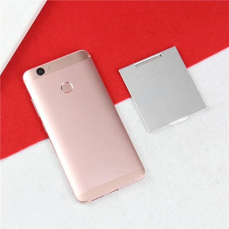 Portable Aluminum Folding Makeup Mirror for Travel - Smarsty