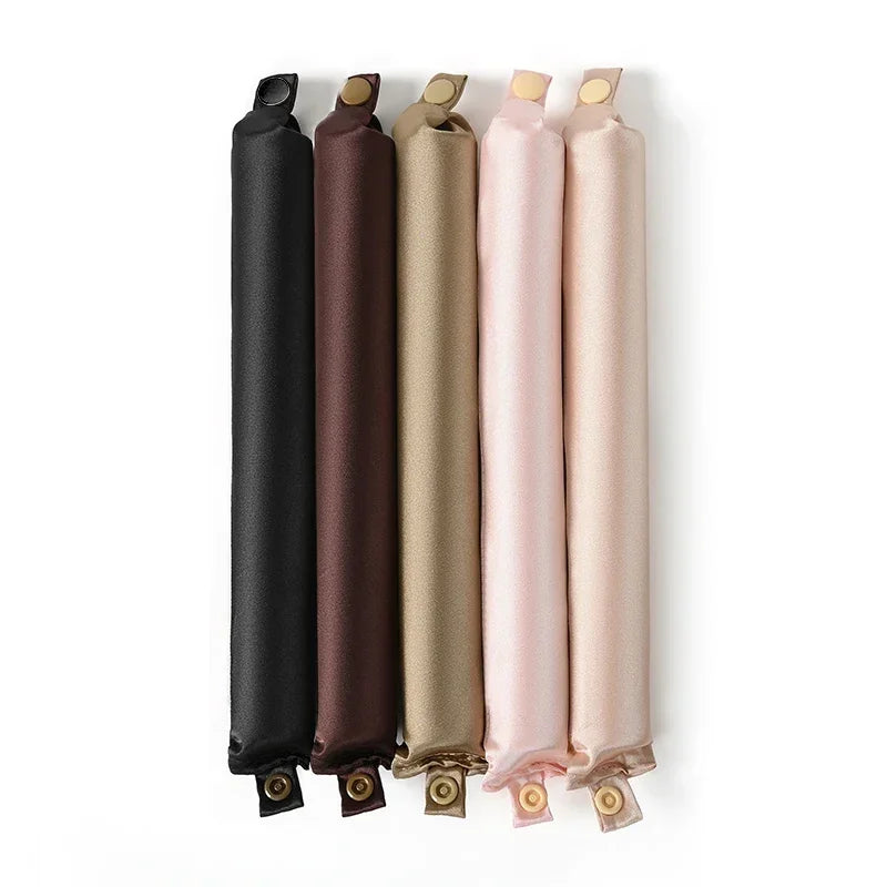 Heatless Satin Curlers for Effortless Silk Curls - Smarsty