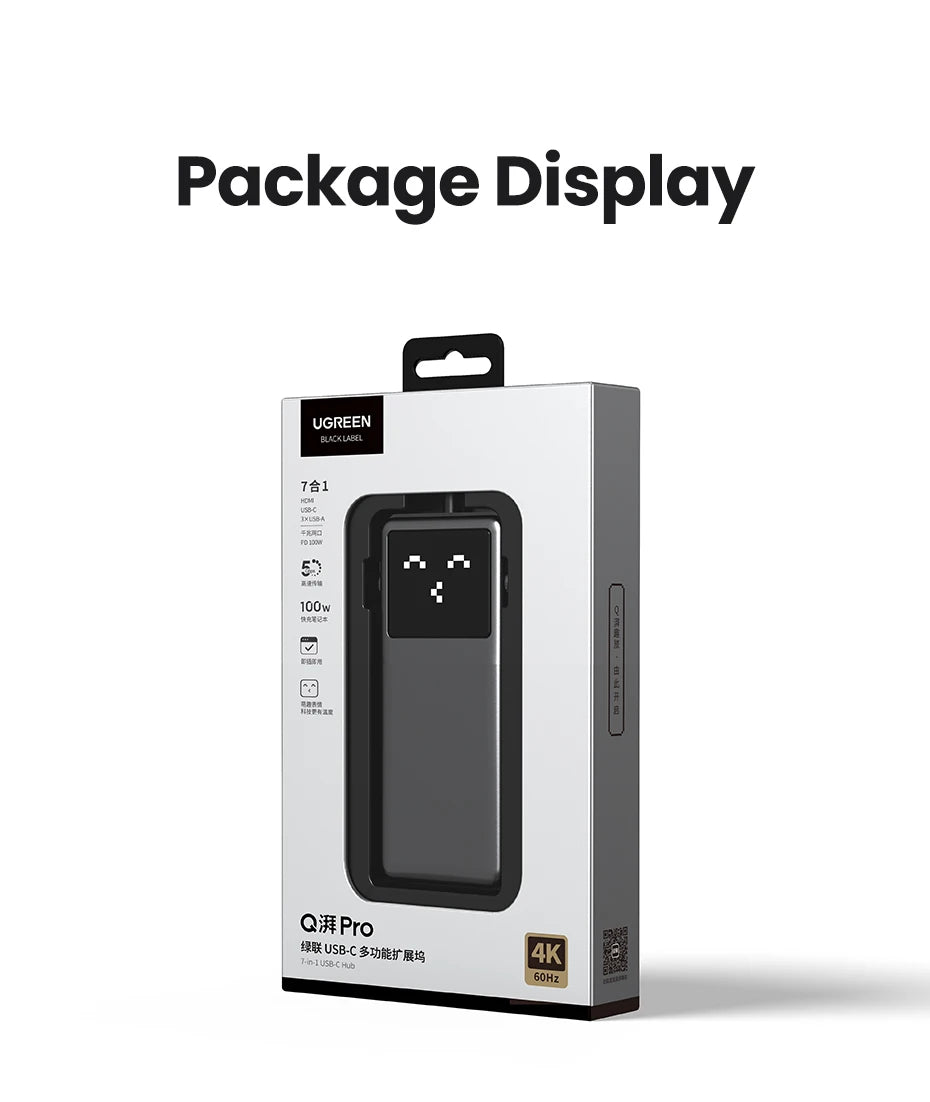 USB C Hub With 4K HDMI And Gigabit Ethernet Docking