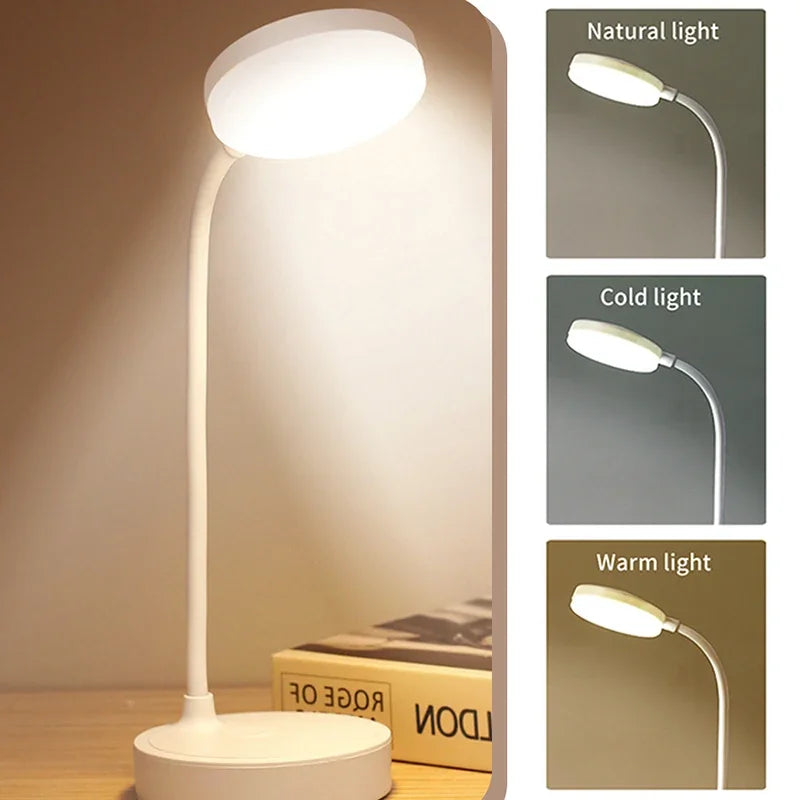 Portable LED Desk Lamp with Eye Protection Dimming - Smarsty