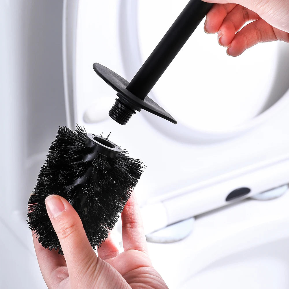 Toilet Bowl Brush Holder Set for Deep Cleaning - Smarsty