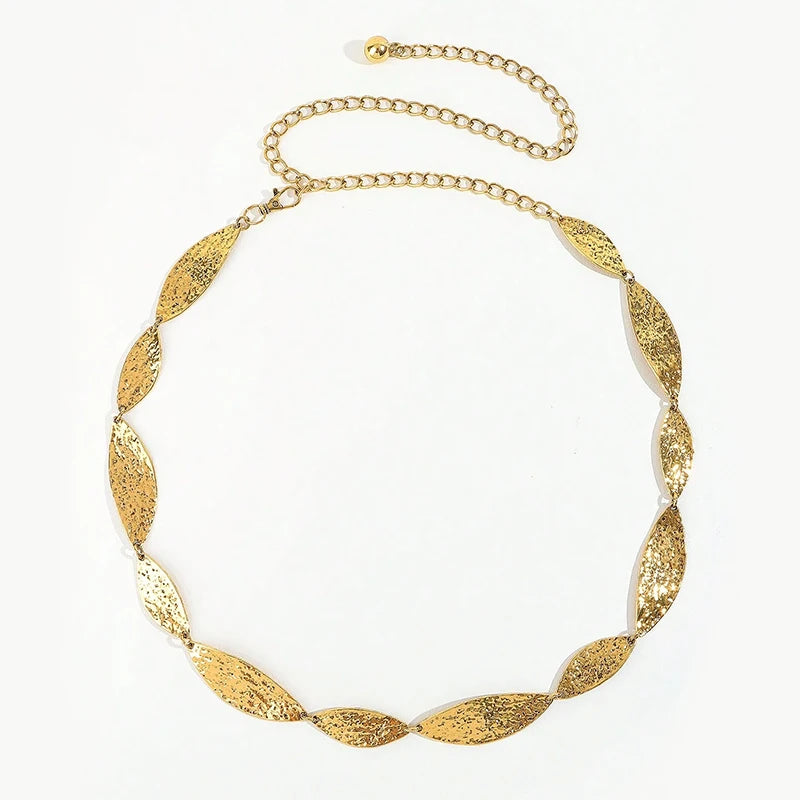 Luxury Metal Waist Chain Belt for Women Summer - Smarsty