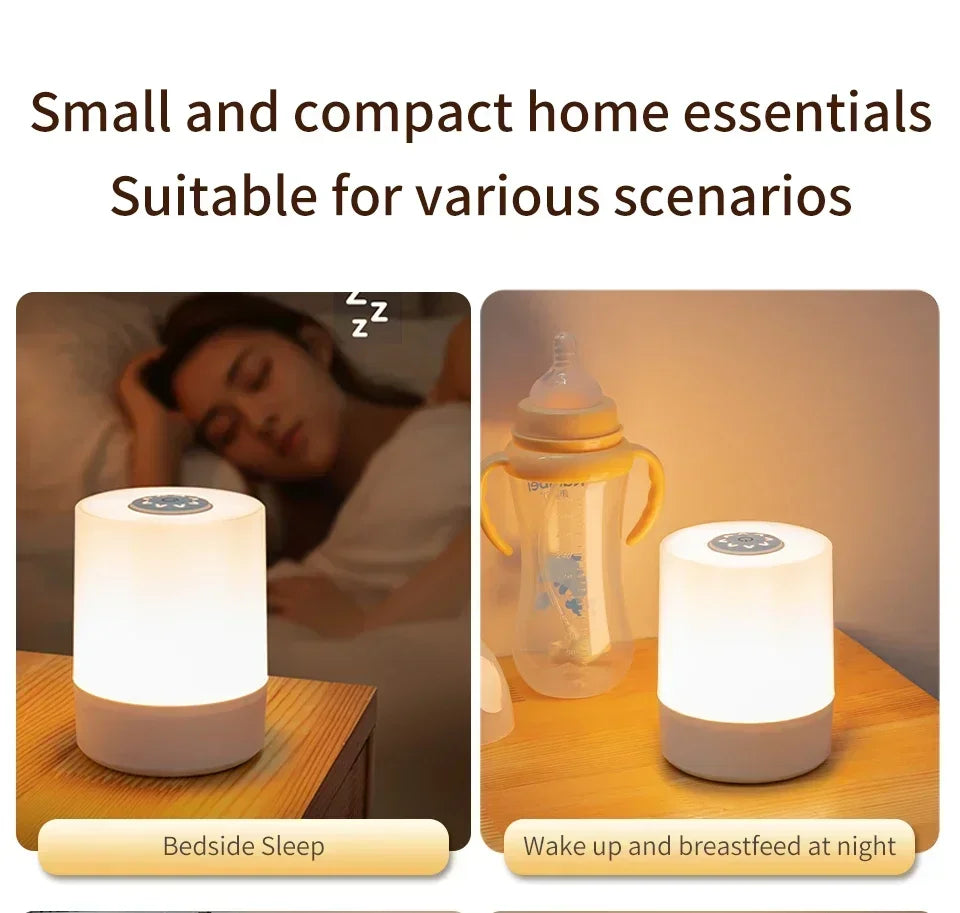 LED Rechargeable Night Lamp with Remote Control - Smarsty