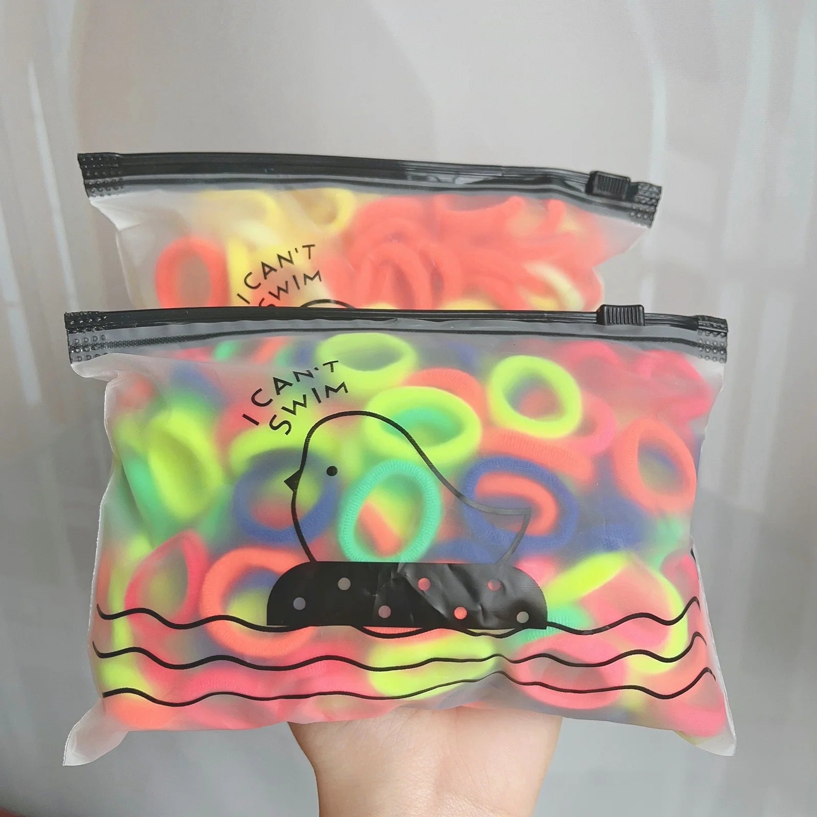 Kids Colorful Elastic Hair Bands Soft Non Slip Scrunchies - Smarsty