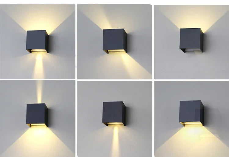 IP65 Outdoor LED Wall Lamp for Garden and Porch - Smarsty
