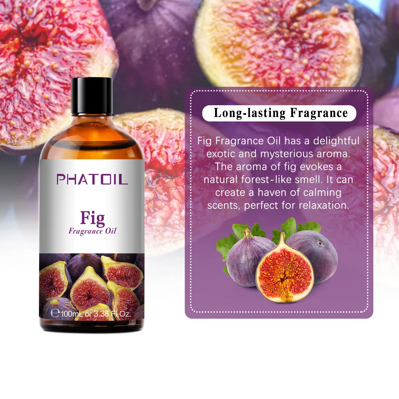 PHATOIL 100ml Aromatherapy Fragrance Oil Pure Essential Oils - Smarsty