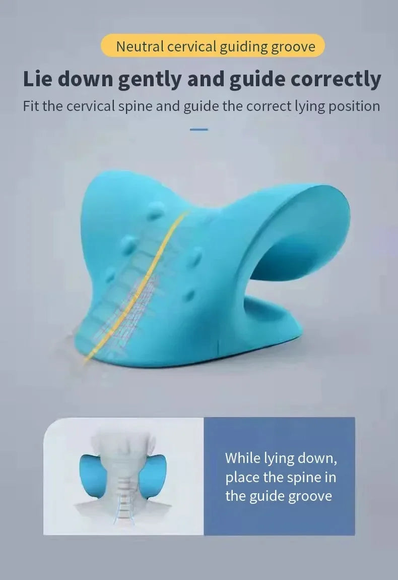 U-Shaped Cervical Massage Pad for Neck Support - Smarsty