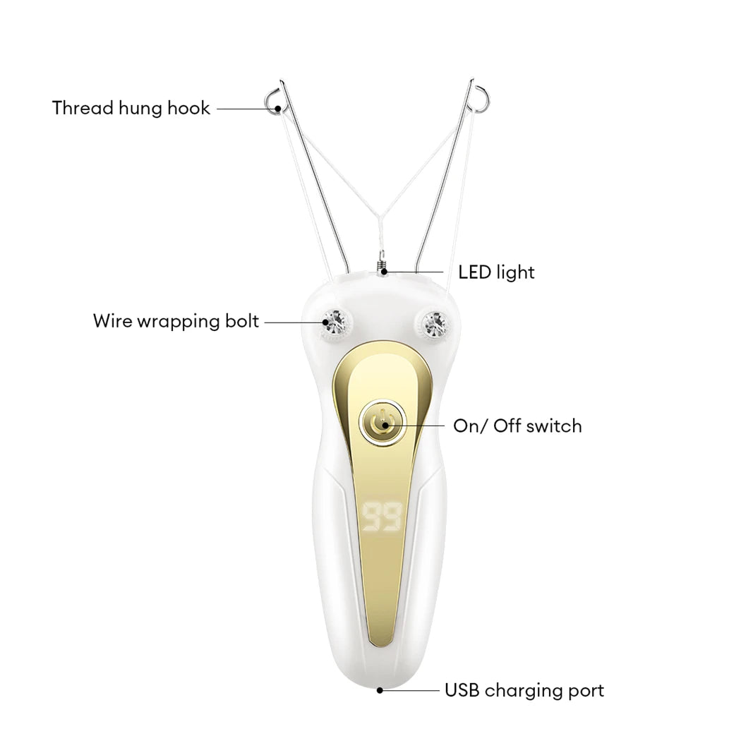 Rechargeable Electric Body Hair Remover for Women - Smarsty
