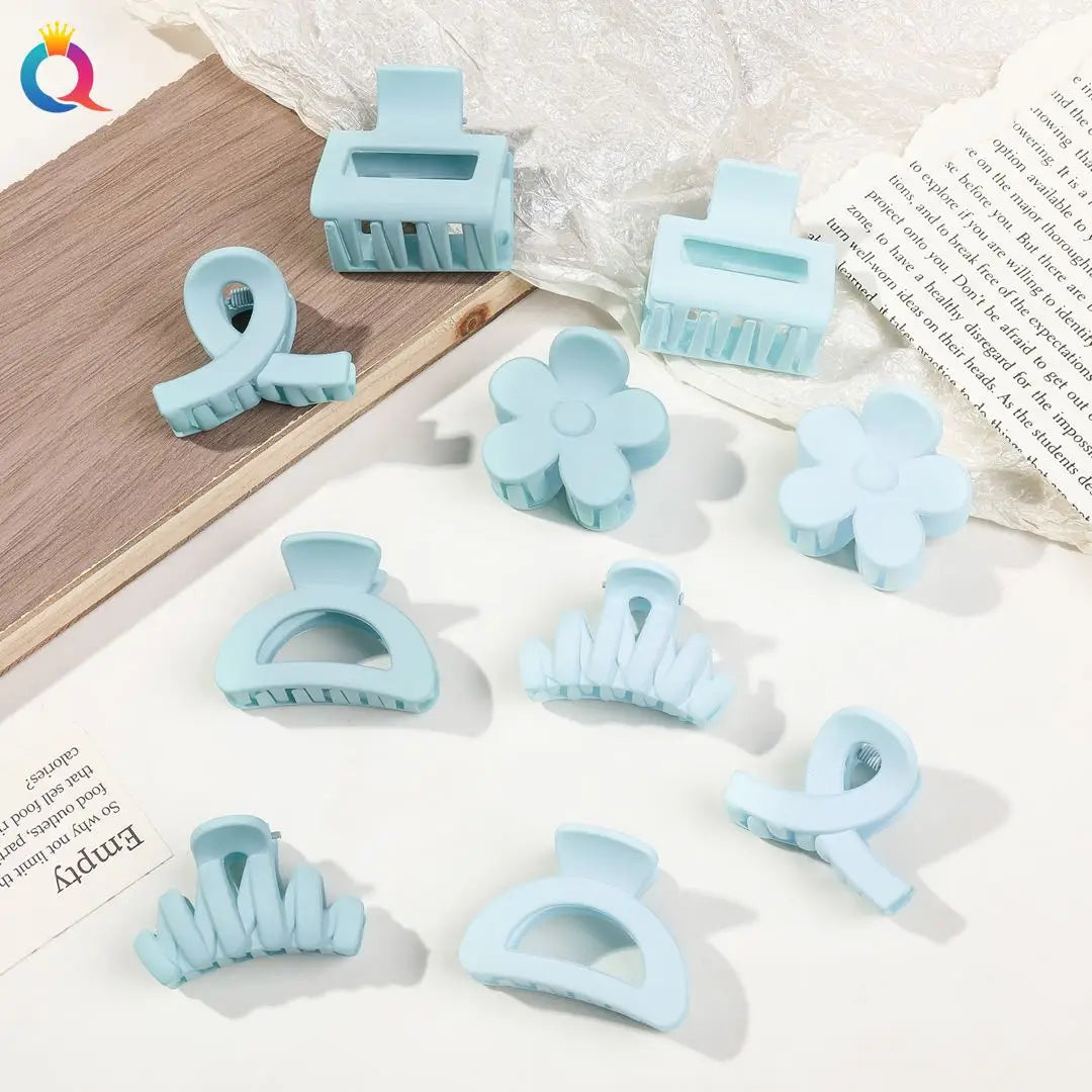 Small Flower Hair Claw Clips For Thin Hair Secure Hold - Smarsty