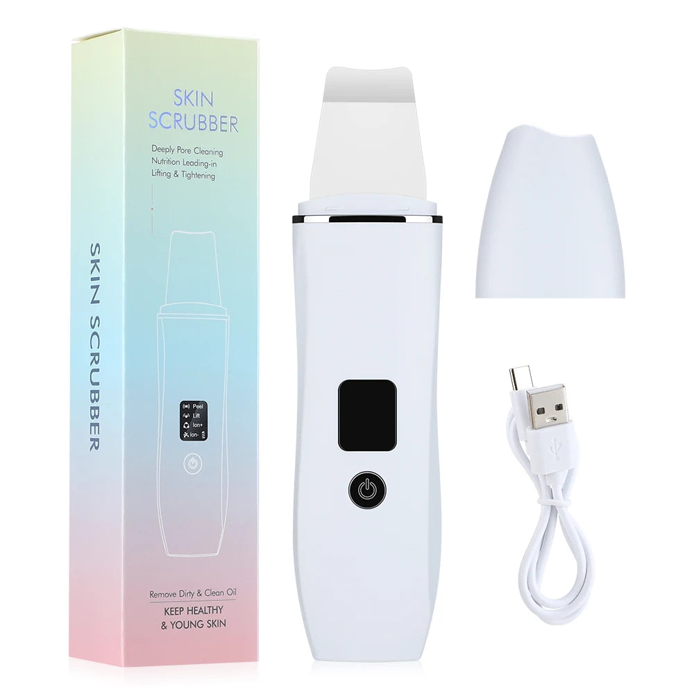 Ultrasonic Skin Scrubber for Deep Pore Cleaning - Smarsty