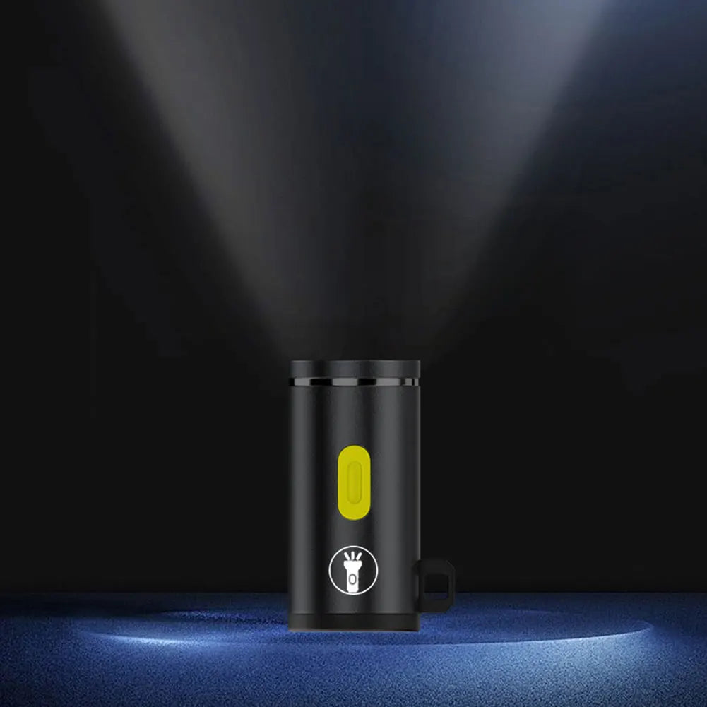 LED Small Pocket Flashlight Aluminum Alloy Portable Camping Flashlight Outdoor Emergency Light for Outdoor Hiking Camping