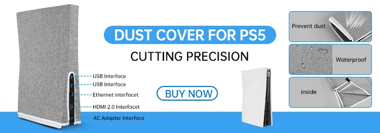 Silicone Protective Cover for PS5 Controller with Anti-Slip Grip - Smarsty