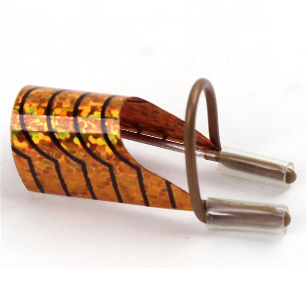 10 Pcs Reusable Aluminum Nail Extension Forms for Manicure - Smarsty