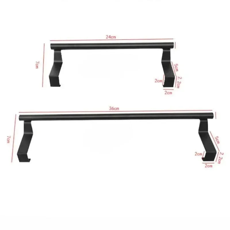 Stainless Steel Over Door Towel Rack Organizer - Smarsty
