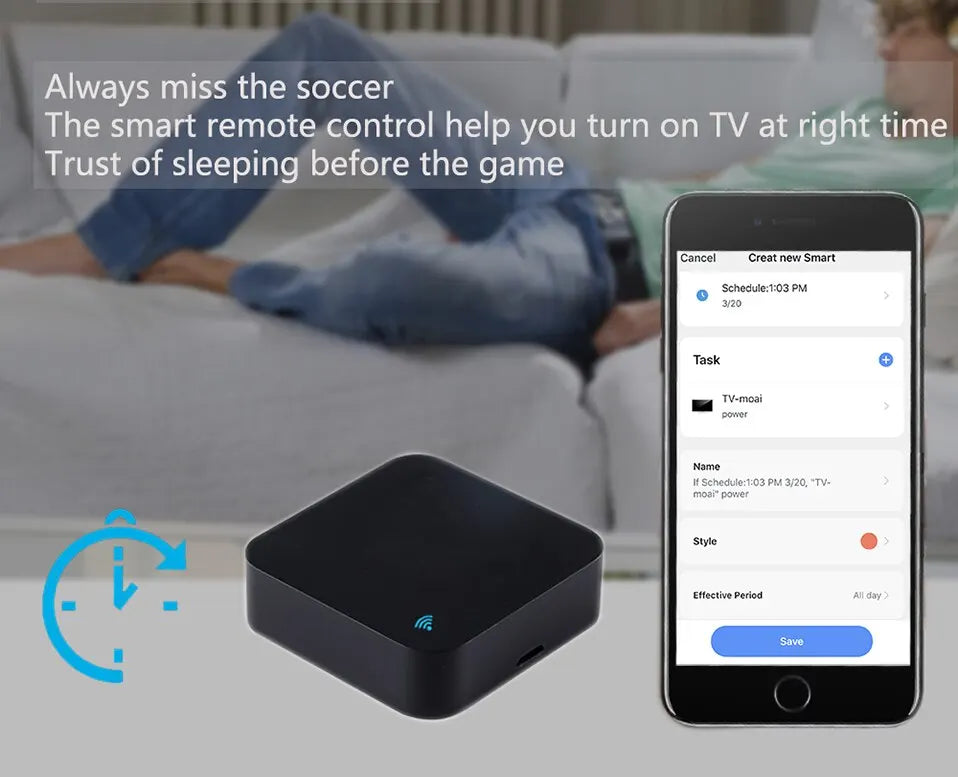 Tuya WiFi Remote Control for Smart Home Devices - Smarsty