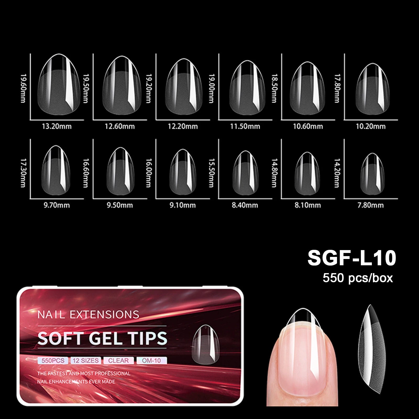 Luxury Soft Gel False Nail Tips for Elegant Manicure - Smarsty