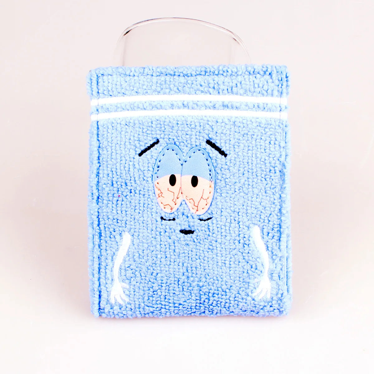 Towel cloth embroidered anime fashion wallet, designer personalized ID card holder - Smarsty