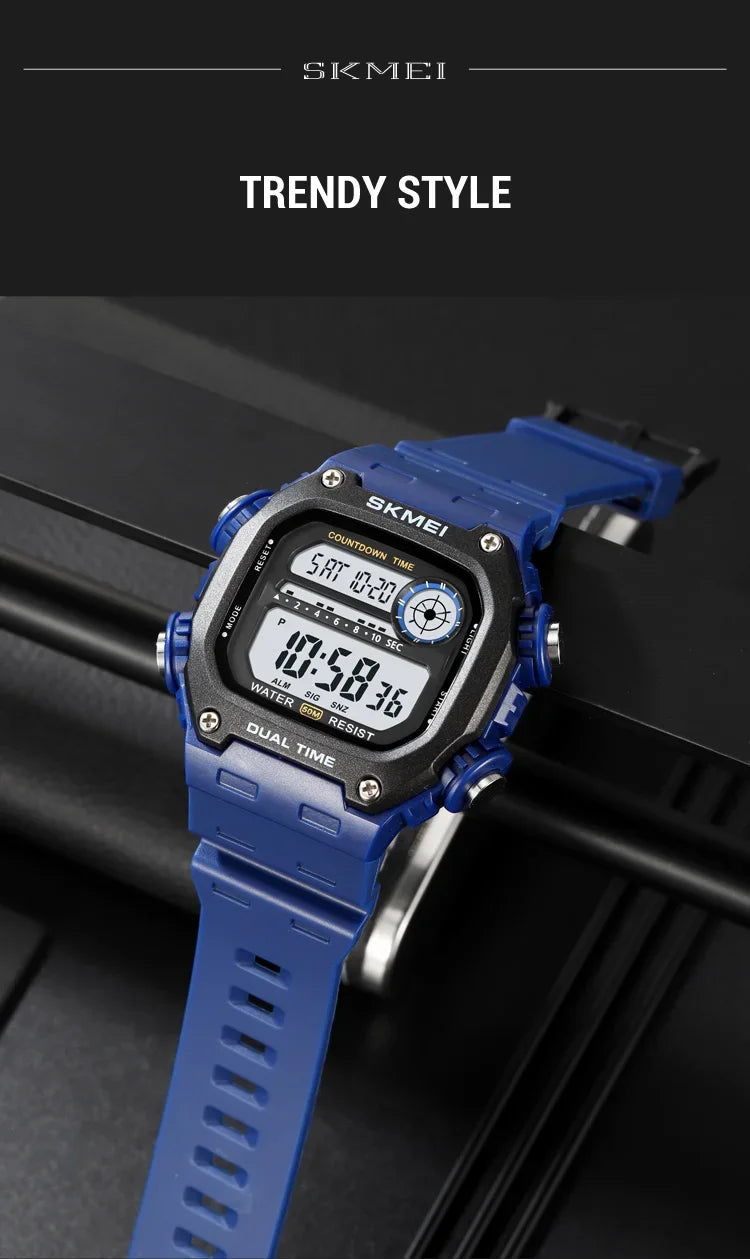 Skmei 2126 Waterproof Digital Sports Watch for Men - Smarsty