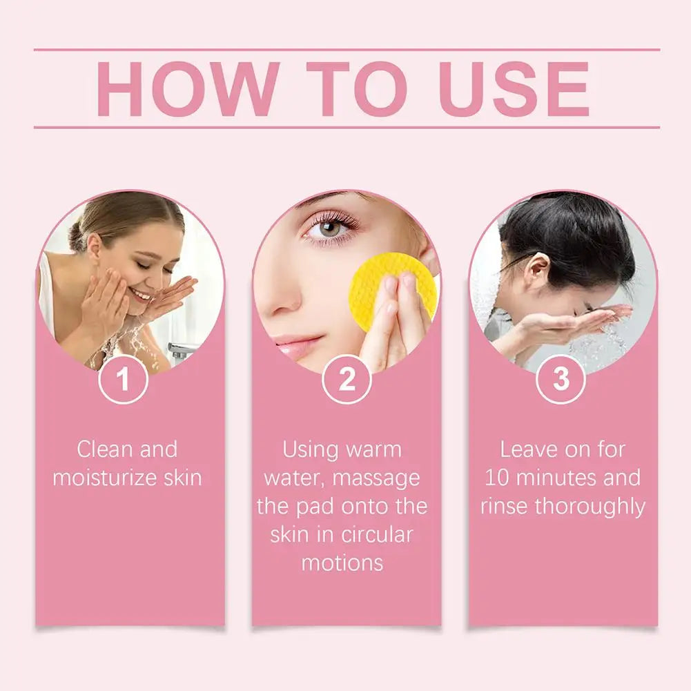 Turmeric Kojic Acid Exfoliating Cleansing Pads Combo - Smarsty