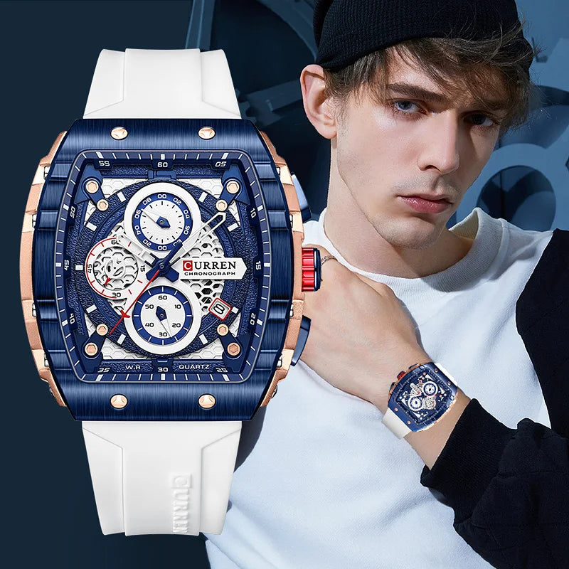 Luxury Waterproof Men's Quartz Chronograph Watch - Smarsty