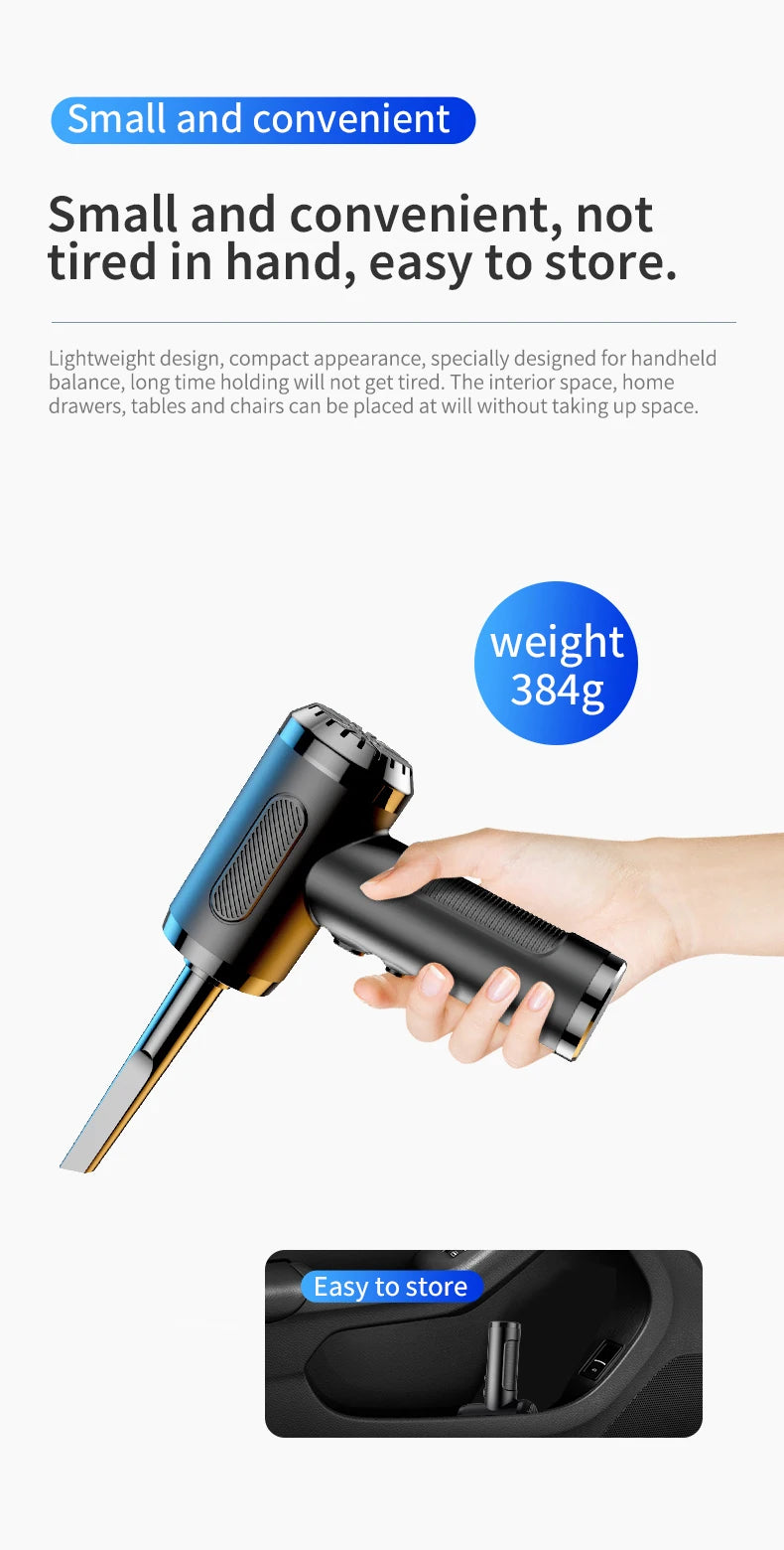 Rechargeable Portable Air Duster 50000RPM for Keyboard
