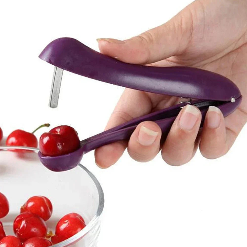 Multi - Functional Pit Remover for Cherries Hawthorns Red Dates Olives Creative Pitting Tool Small Kitchen Gadget for Home Use by Smarsty