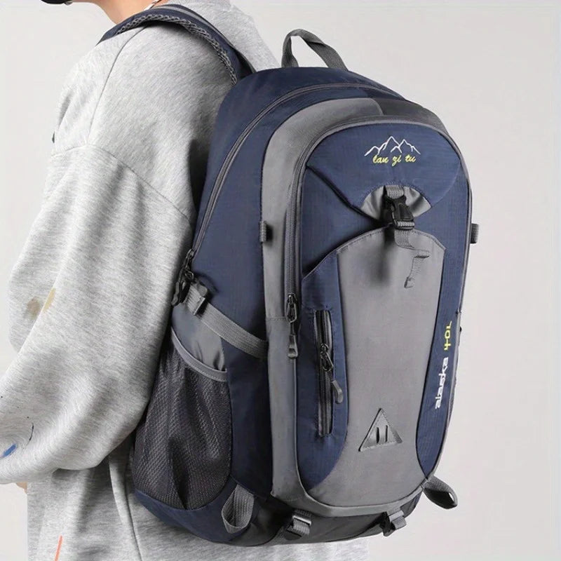 New 40L outdoor hiking bag men's and women's shoulder bag sports bag leisure travel backpack large capacity - Smarsty